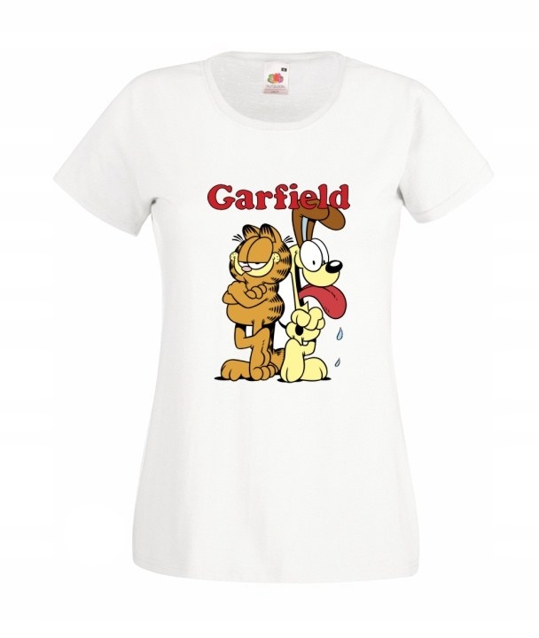 

Damska Koszulka Garfield Kot Kocur Kotek
