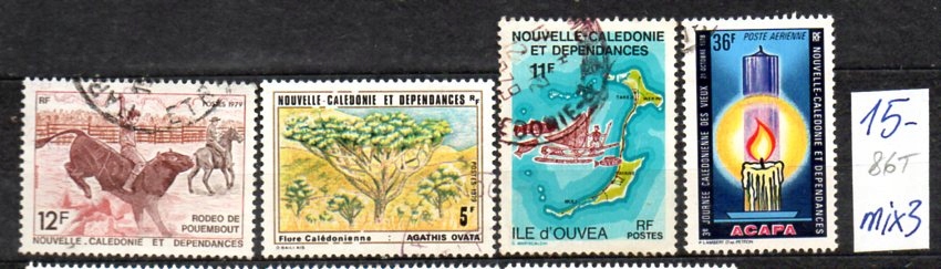 Nowa Kaledonia 86 T , mix 3