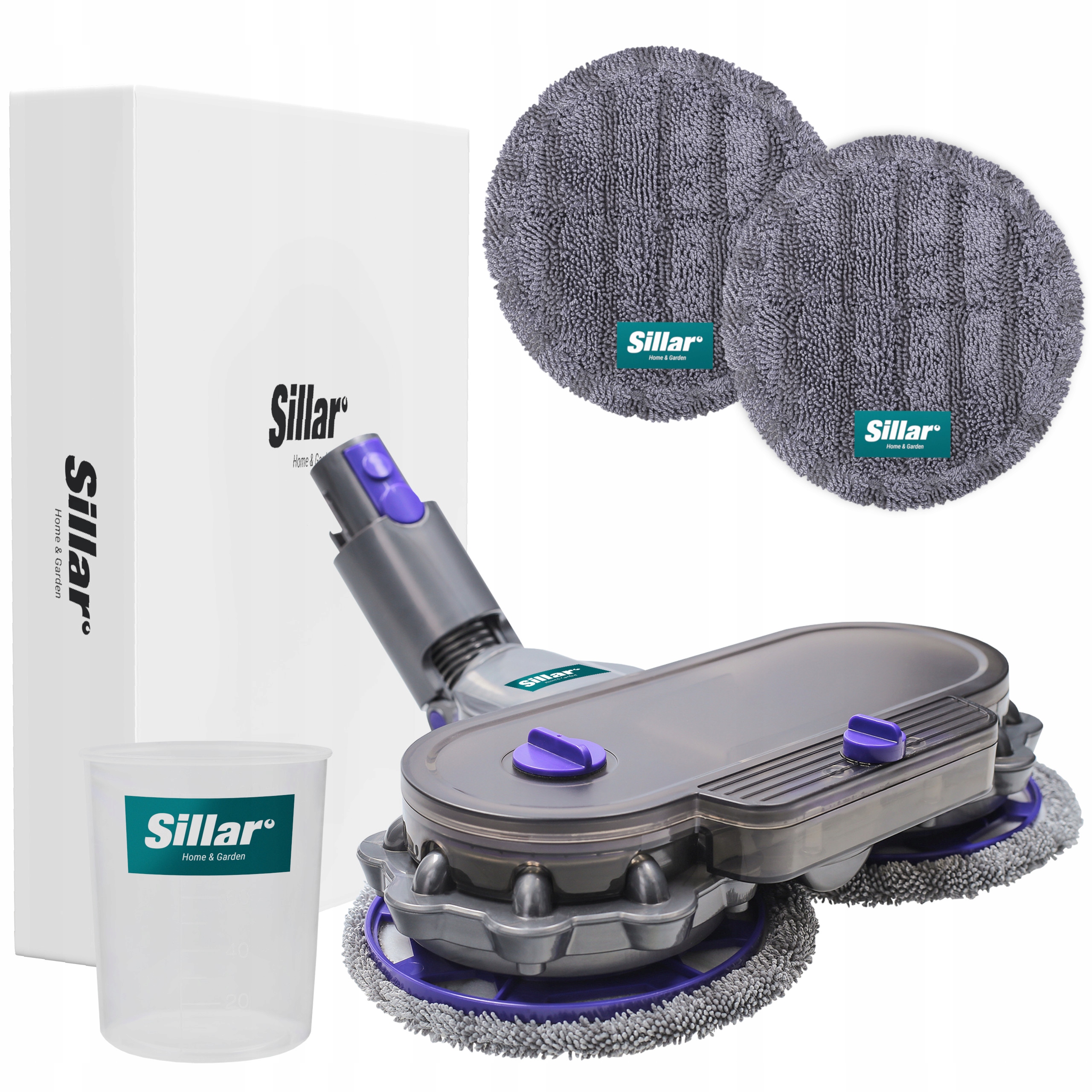 2 Utěrky na mopovací nástavce Kartáč na mopování pro Dyson V7 V8 V10 V11 V15