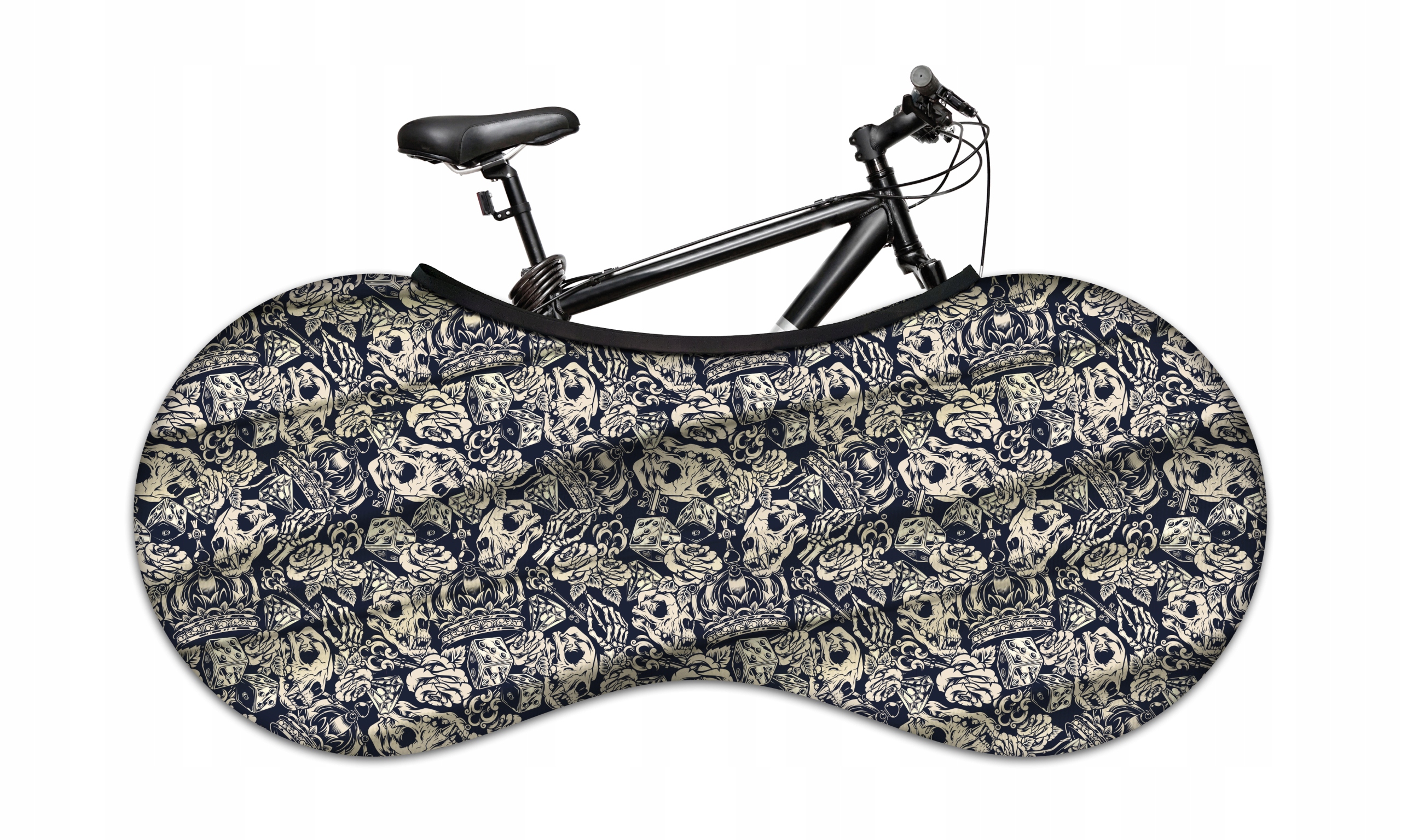 

Pokrowiec na rower wielokolorowy elastyczny koła