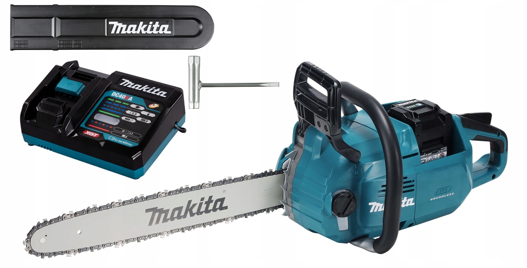 Pilarka Piła Łańcuchowa Akumulatorowa Makita UC017GT101 5.0AH 45 CM 40 V