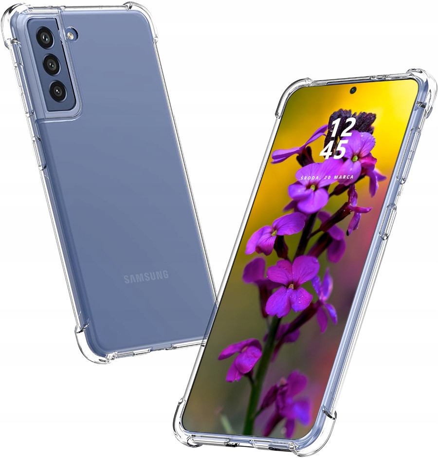 

Etui do Samsung S21 Fe Pancerne Shockproof Szkło