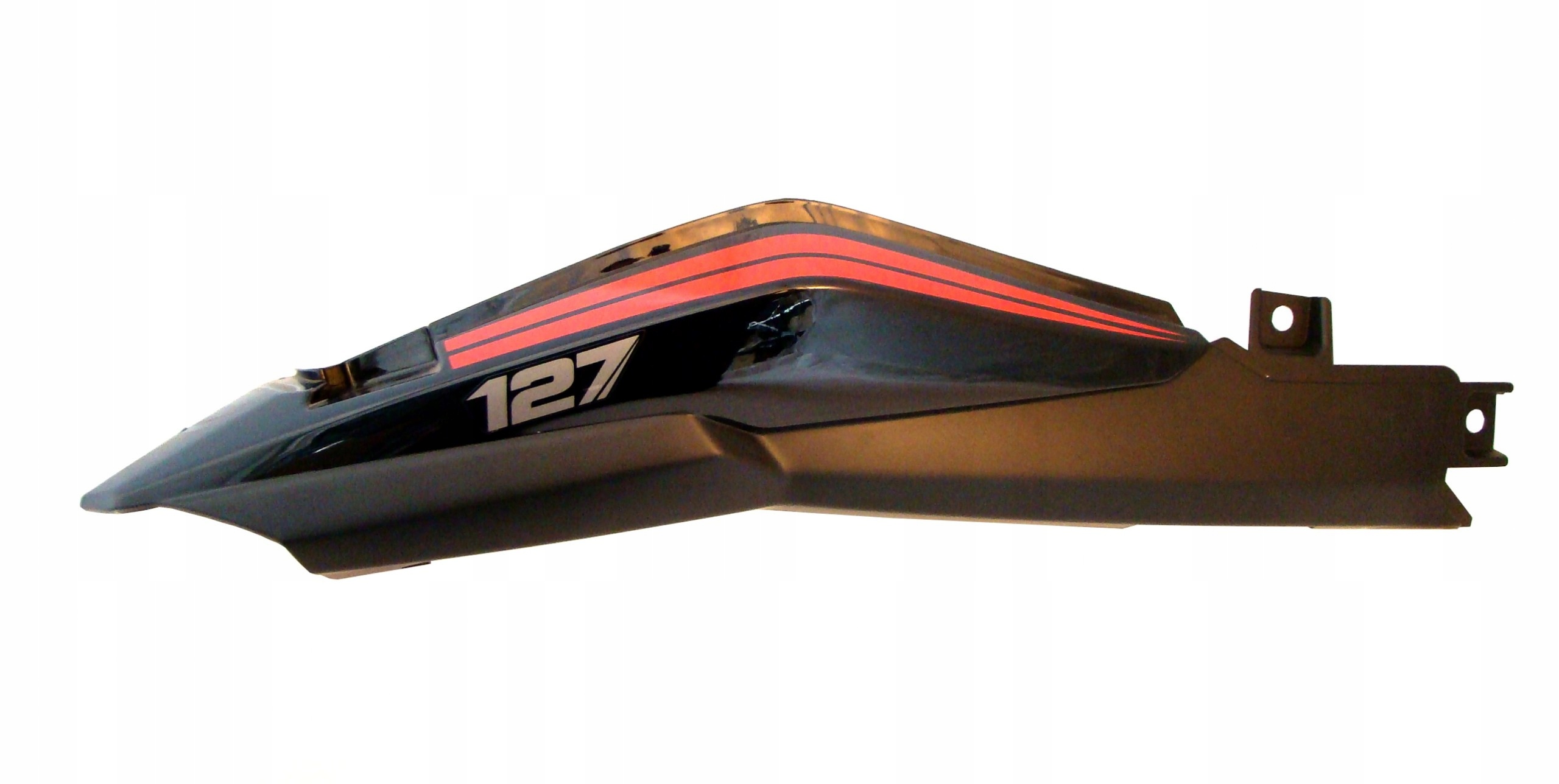 T24489 - JUNAK 127 ЗАДНИЙ ЩИТОК ПРАВЫЙ ЧЕРНЫЙ И КРАСНЫЙ