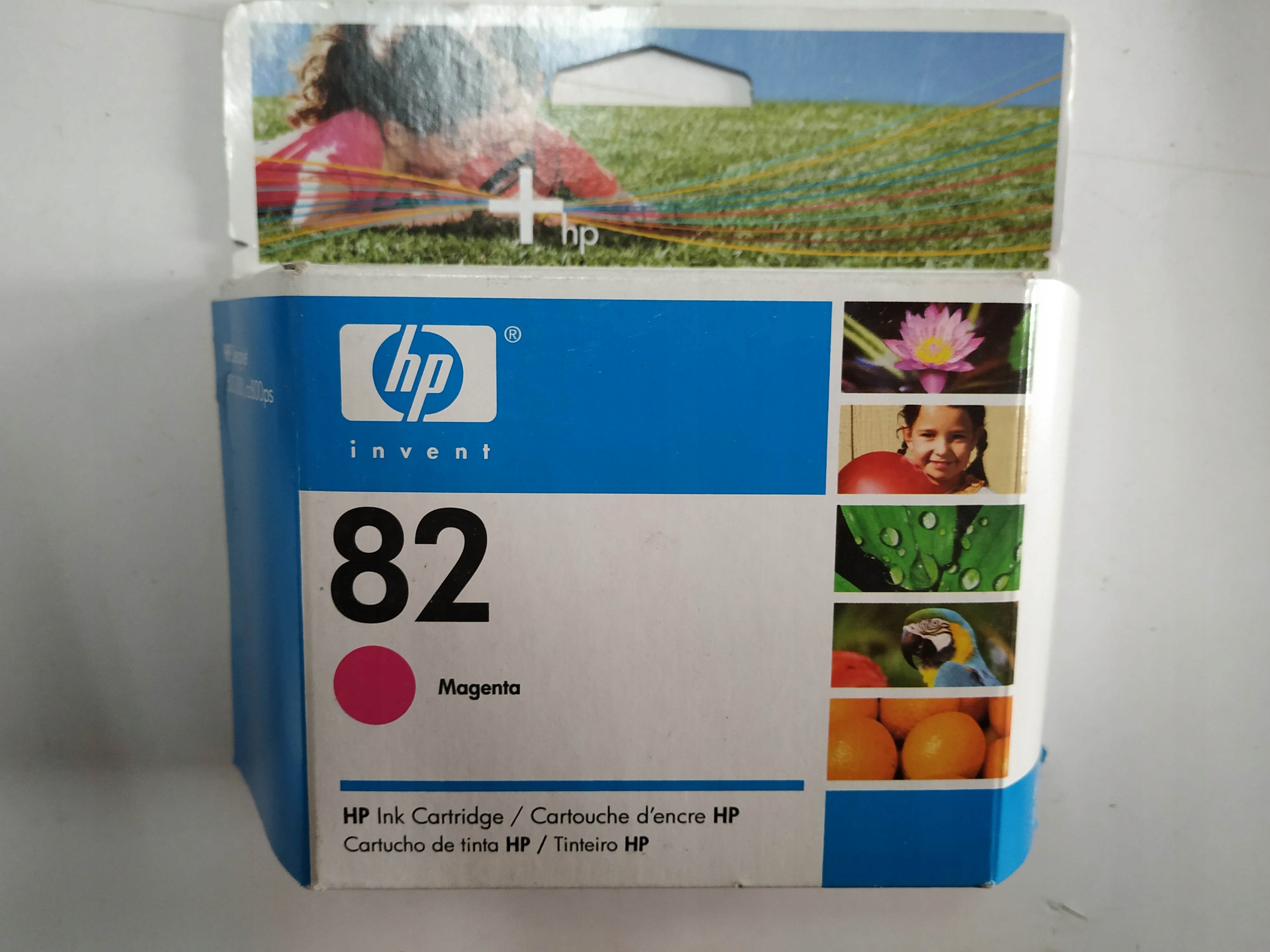 Atrament Hp 82 Magenta C4912A Orig. pre Hp 500 800 110 100 815MFP