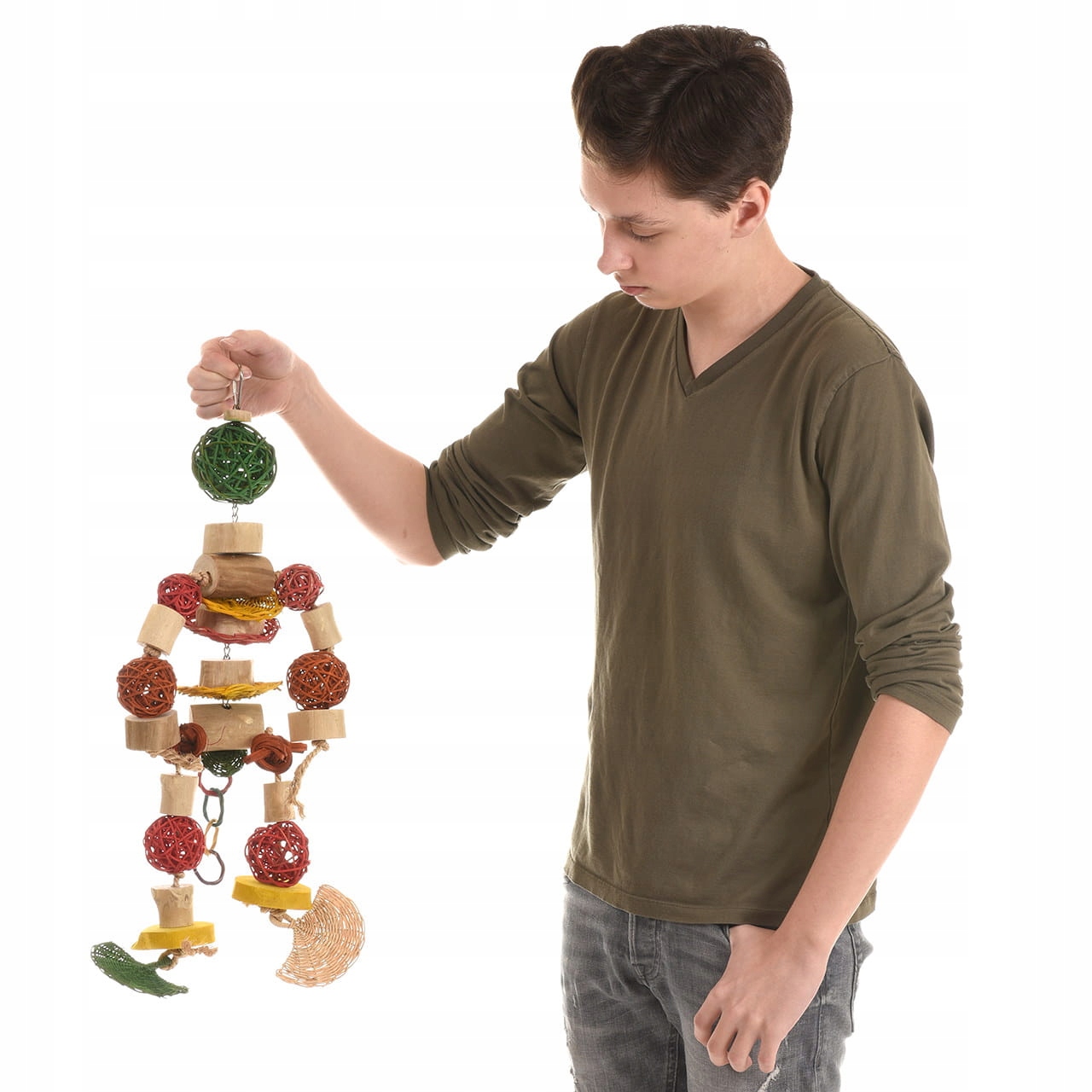 ZioMuś – 3D figurka ze stromu Java pro velké papoušky