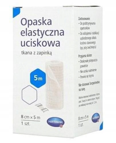 

Hartmann Opaska elastyczna uciskowa zapinka 8cmx5m