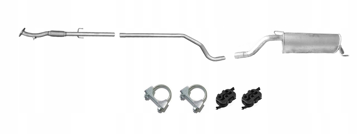 FIAT PUNTO EVO 1.3 JTD ВІД 2009 ТРУБА ГЛУШНИК КІНЕЦЬ