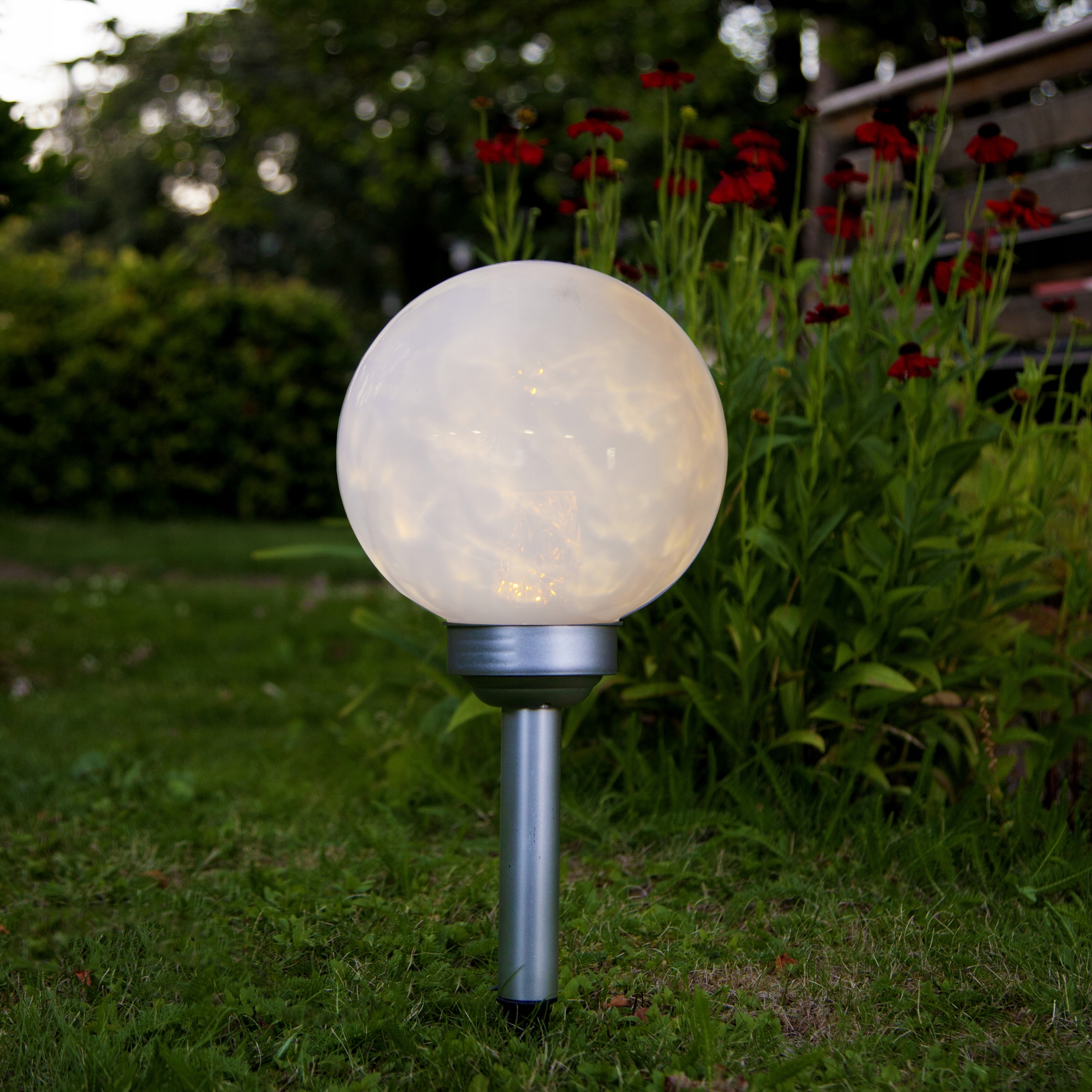 DEKORACJA OGRODOWA LED SOLARNA LUNA - OŚWIETLENIE OGRODU I TARASU Marka Star Trading