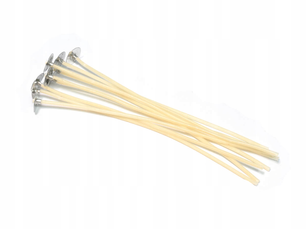 

Knot Knoty do świec wosku z blaszką 15cm 9szt 27N