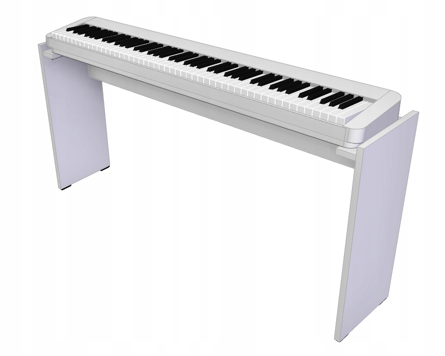 STATYW - STOJAK BIAŁY DO PIANINA CASIO CDP S100 S110 S350 PX-S1000 S3000