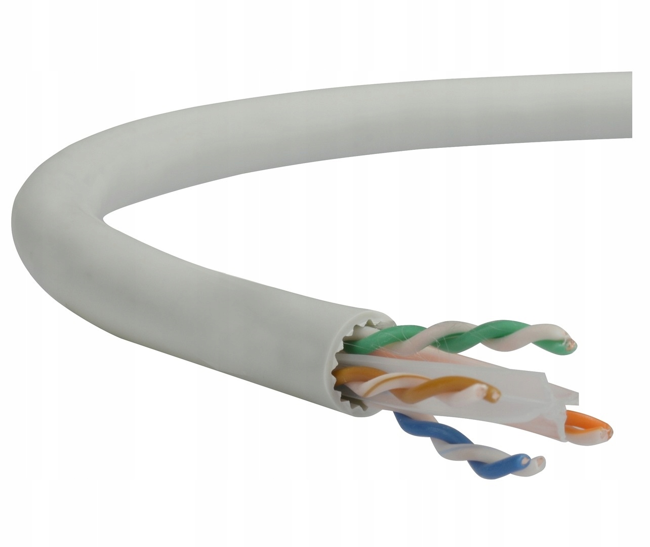Kabel kroucený drát U/utp kat.6A Alantec Lan 50 m