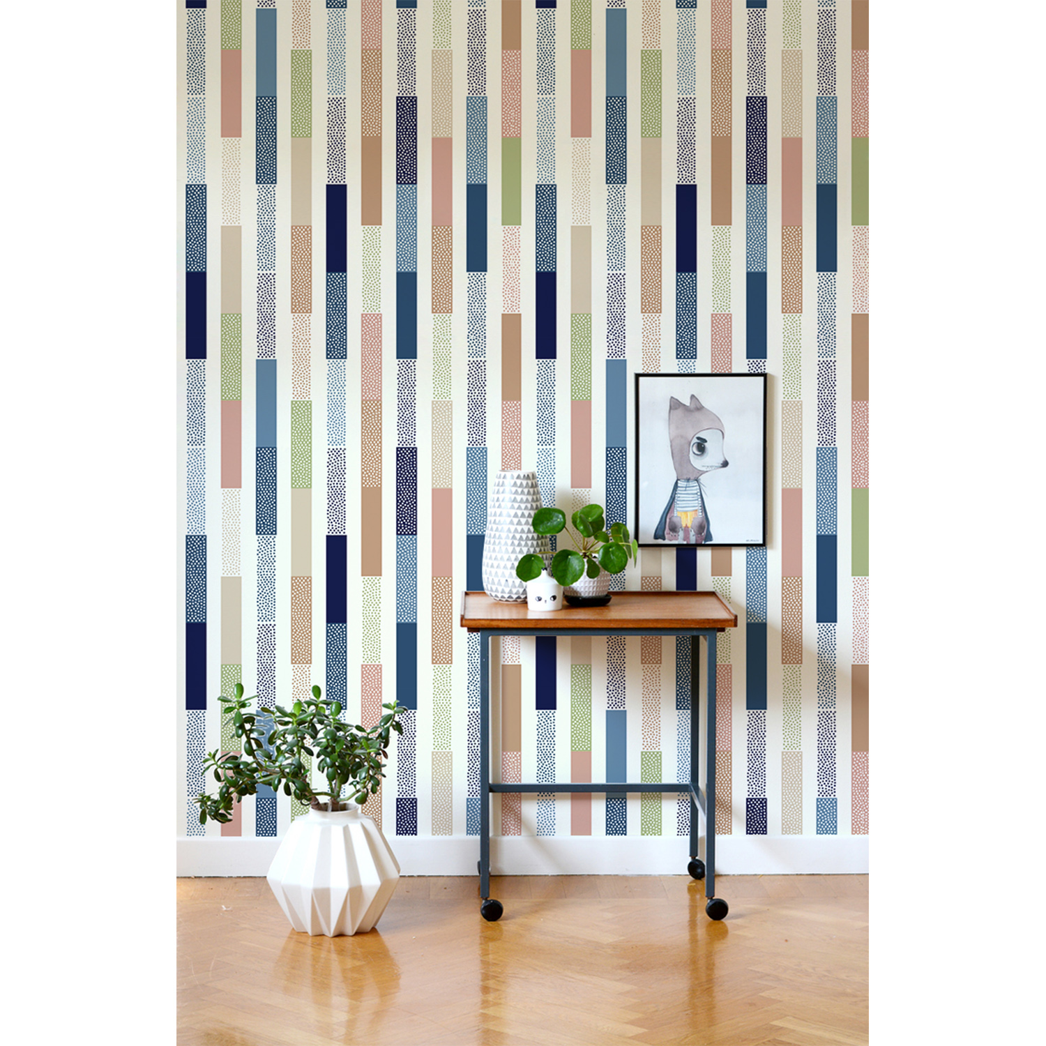 

Foto tapeta samoprzylepna Kolorowe pasy 208x146 cm