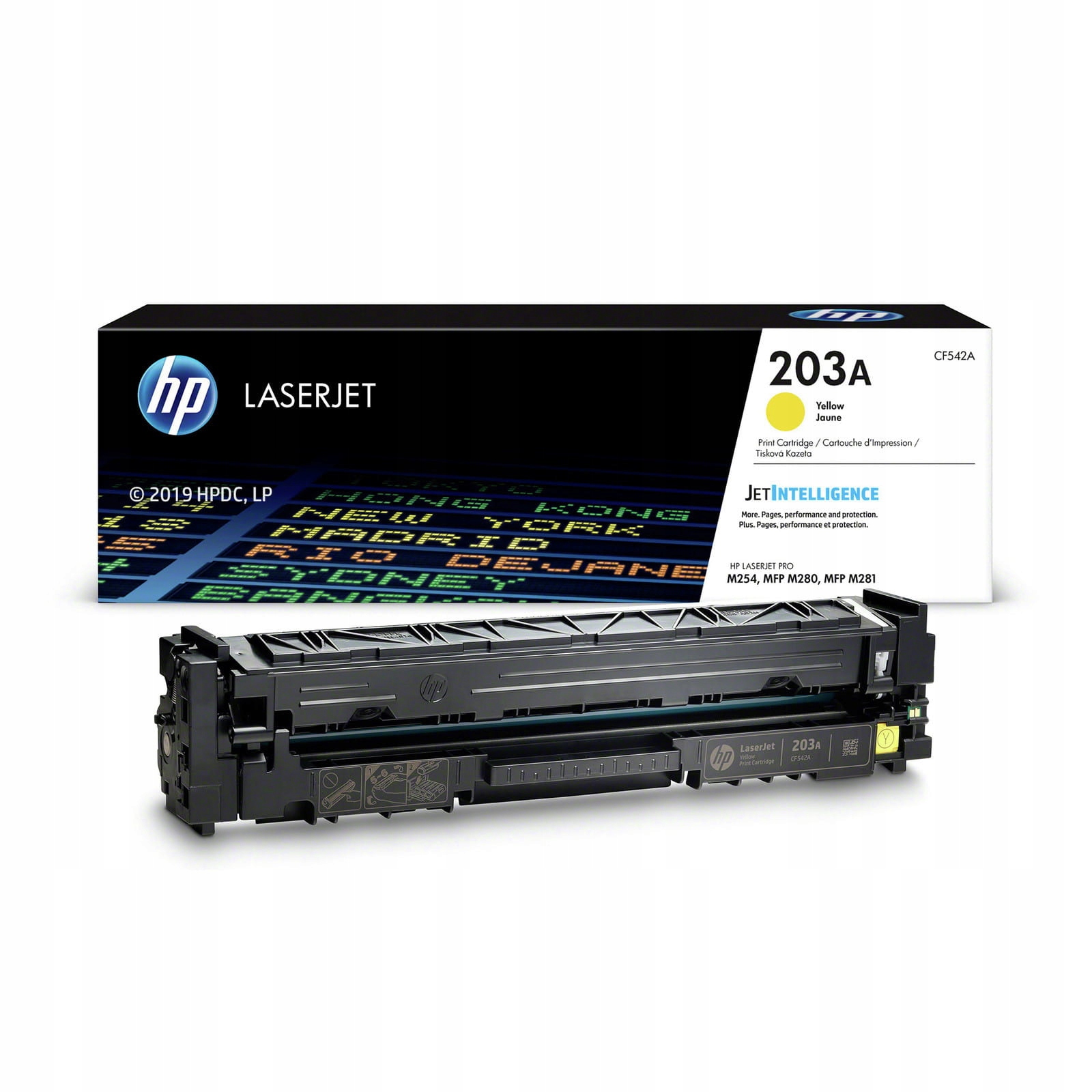 Toner Hp 203A CF542A Yellow M254 1 300 stron