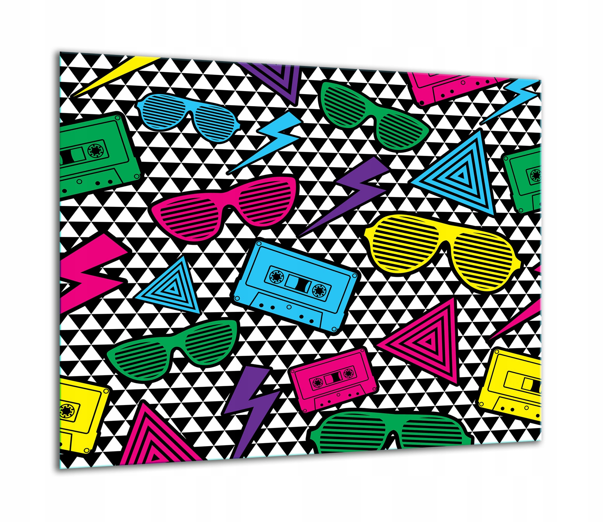 Skleněná Ochranná Deska Na Sporák 60x52 Pop Art Kuchyně Indukce 7v1