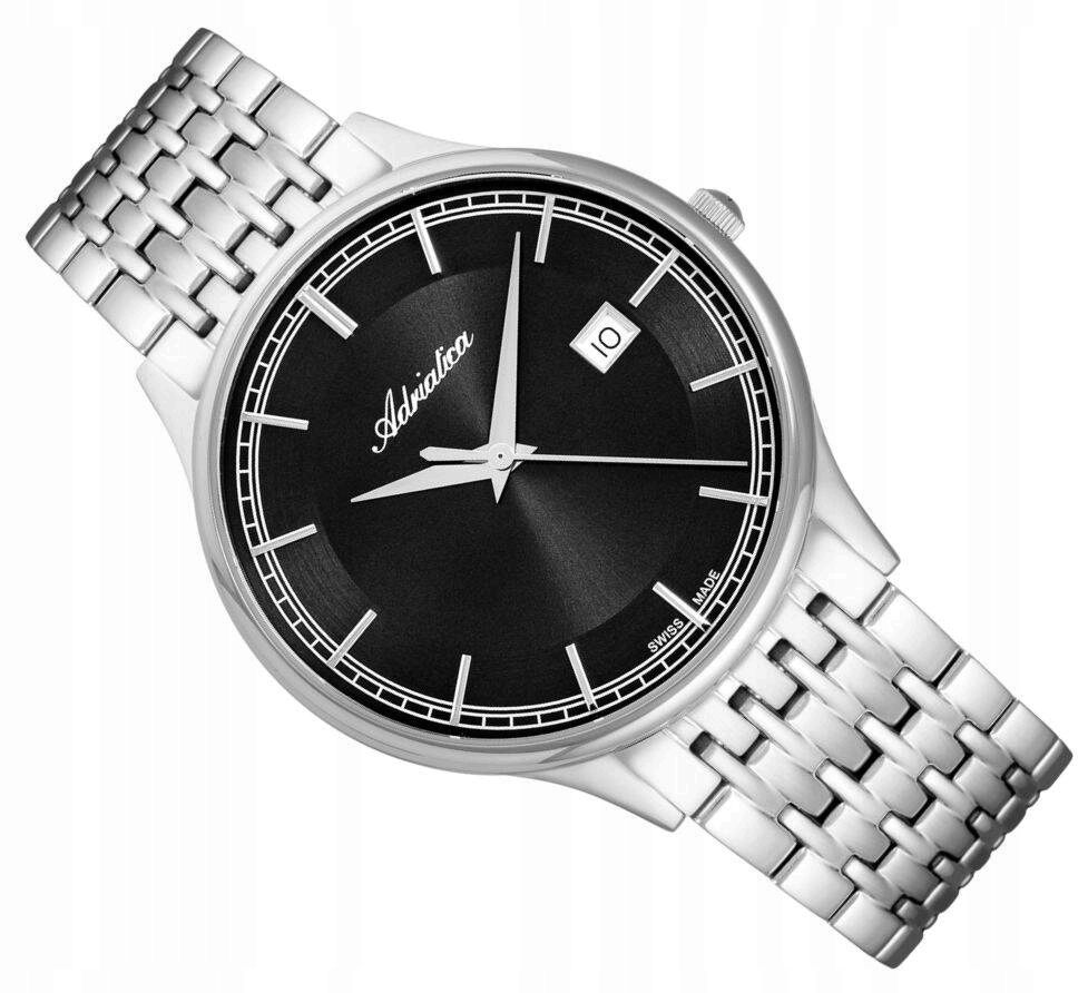 Pánské Hodinky Adriatica Klasické Švýcarské A8315.5114Q S Datumovkou