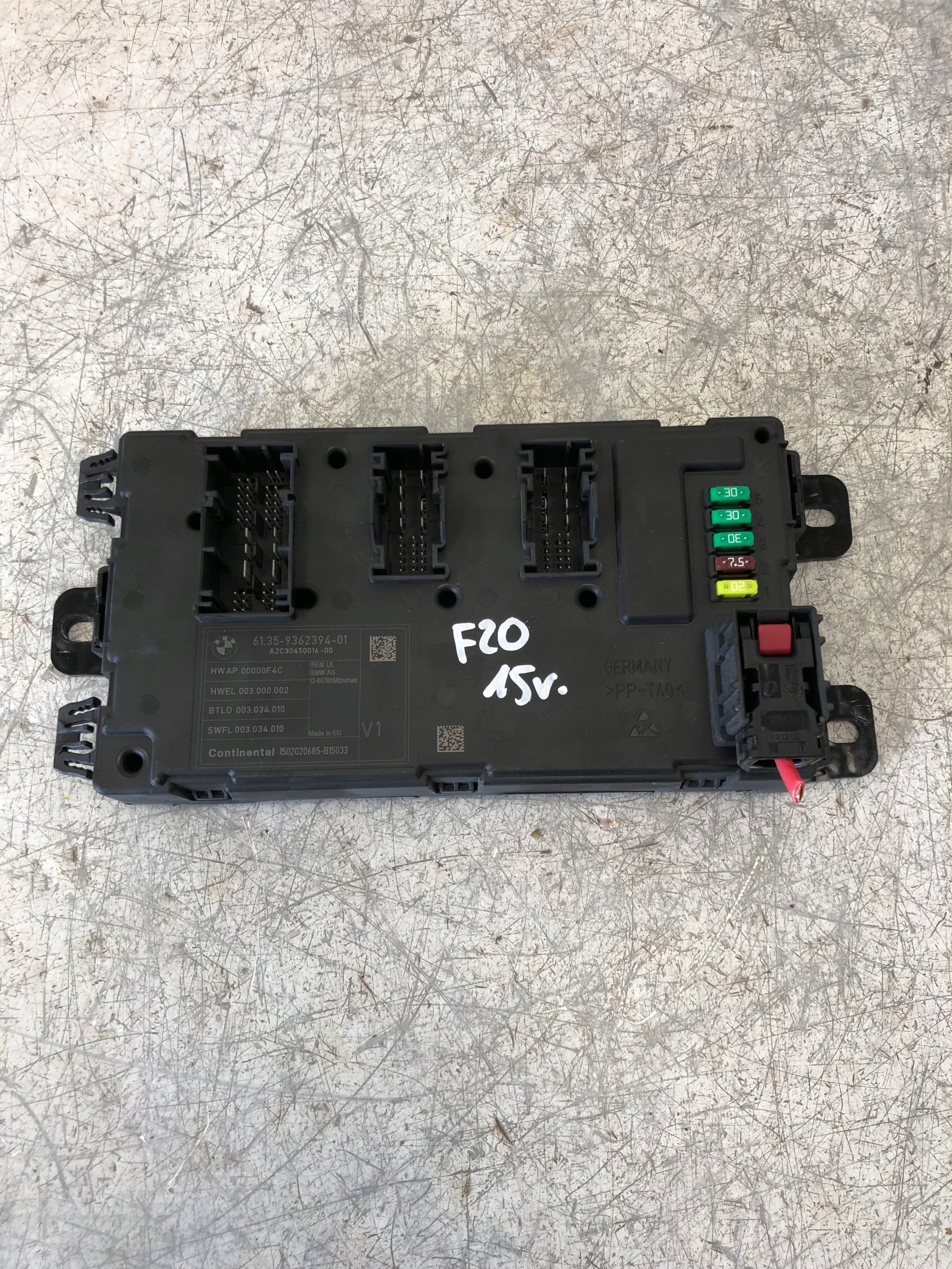 modulo Centralina REM BMW F20 9362394