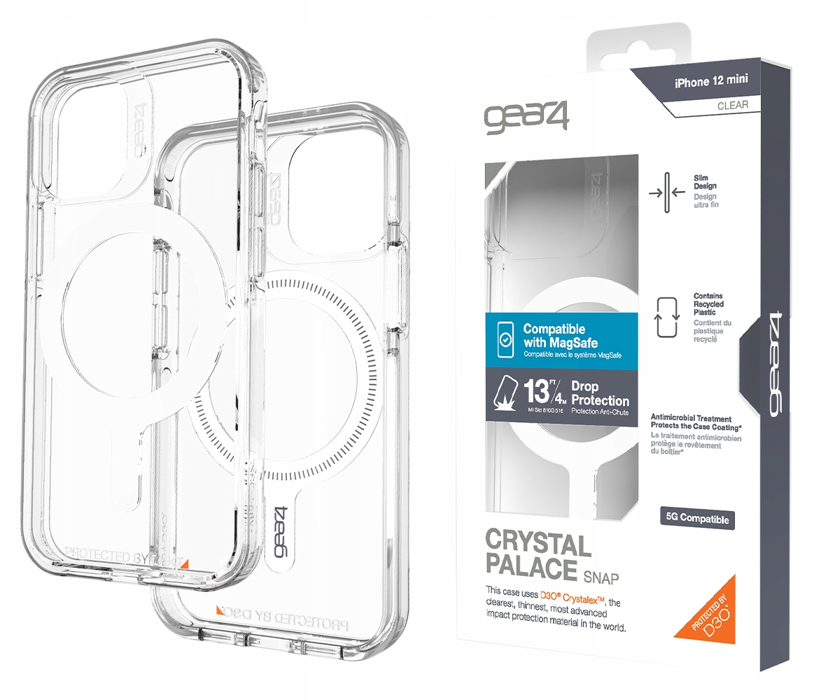 

Gear4 C. Palace MagSafe etui do iPhone 12 mini