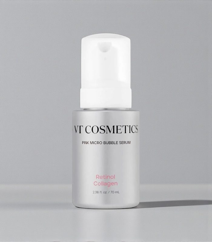 Vt Cosmetics Retinol Collagen Pink Micro Bubble Serum 70ml