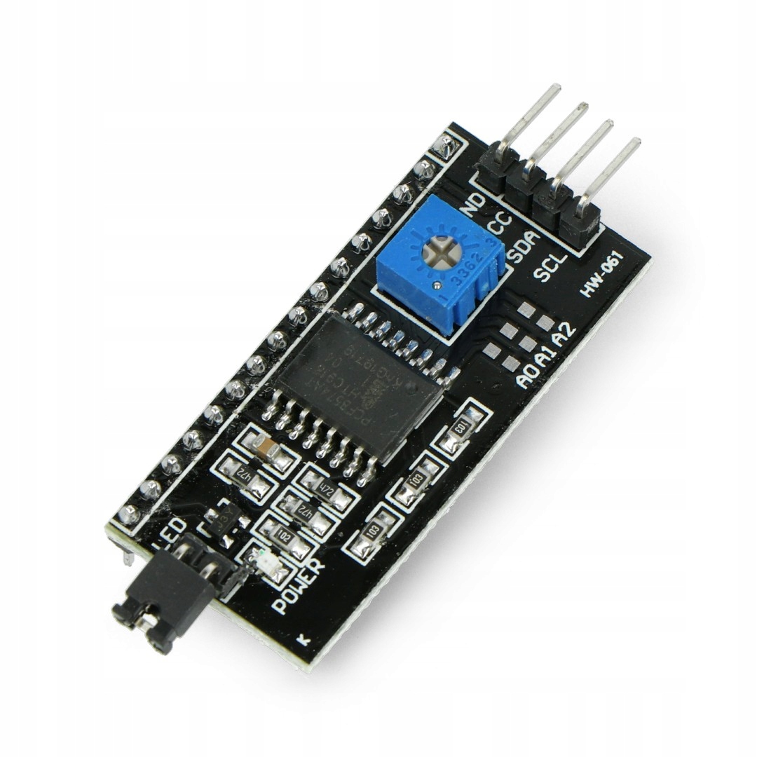 

Konwerter I2C dla wyświetlacza LCD HD44780