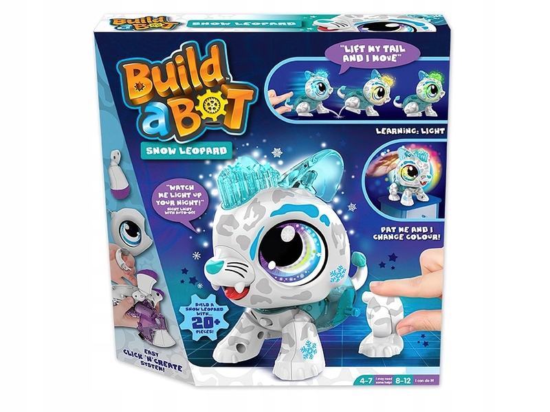 Zabawka GOLIATH Build a Bot Śnieżna Pantera