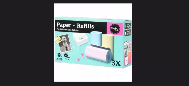 Wkłady do drukarki kieszonkowej Crafts & Co