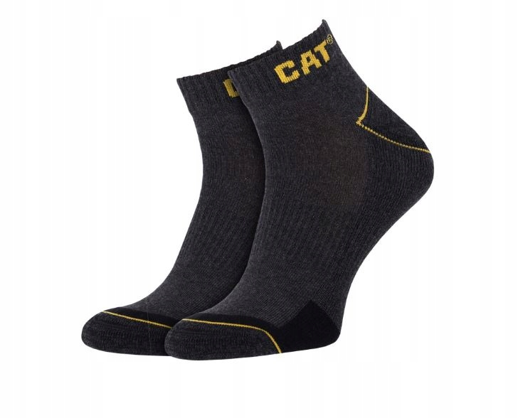 Skarpety robocze krótkie Caterpillar CAT-SOCKS-S Szare 1para rozmiar 43-46