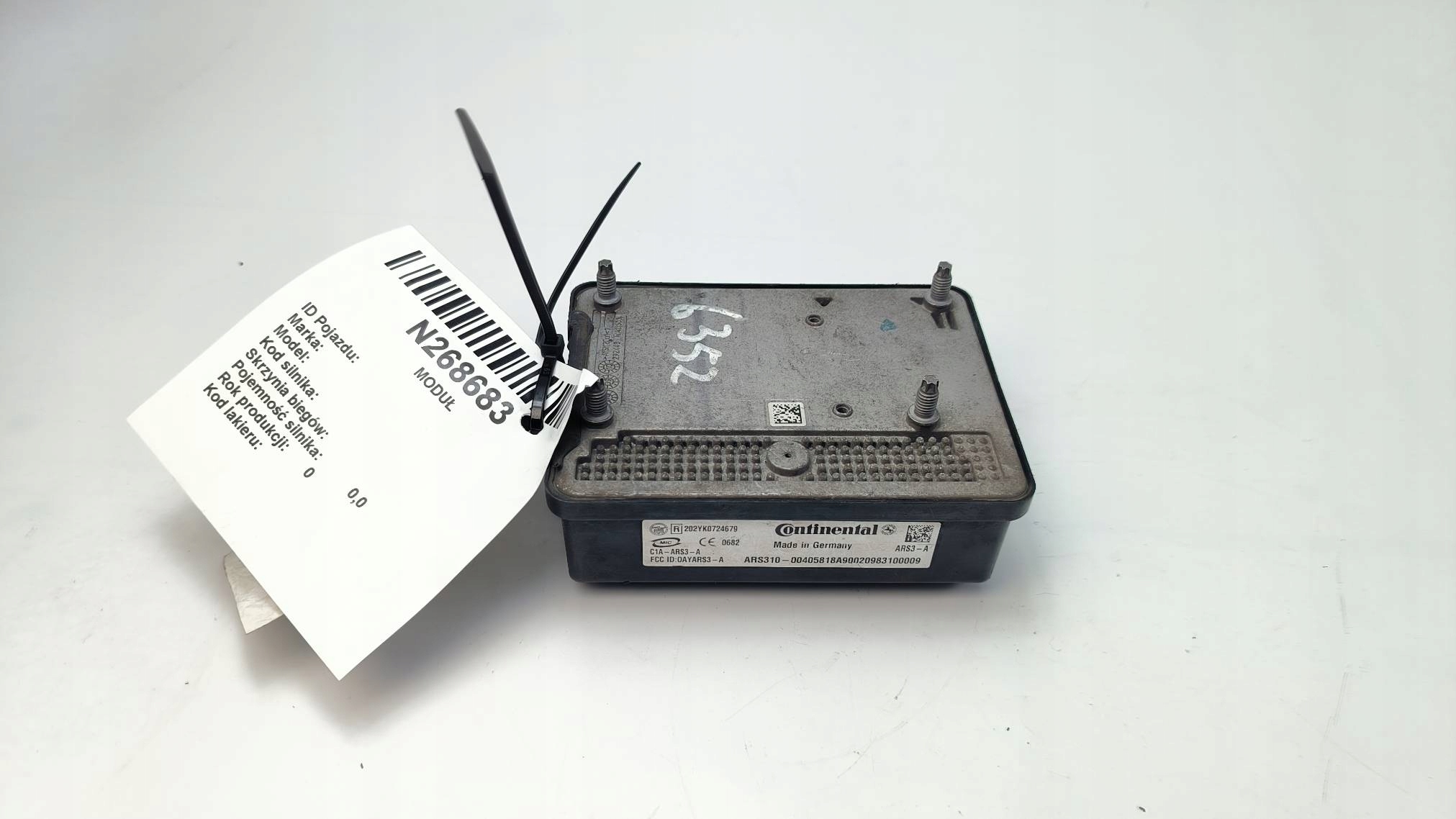 modul A2124404716 MERCDES-BENZ W221