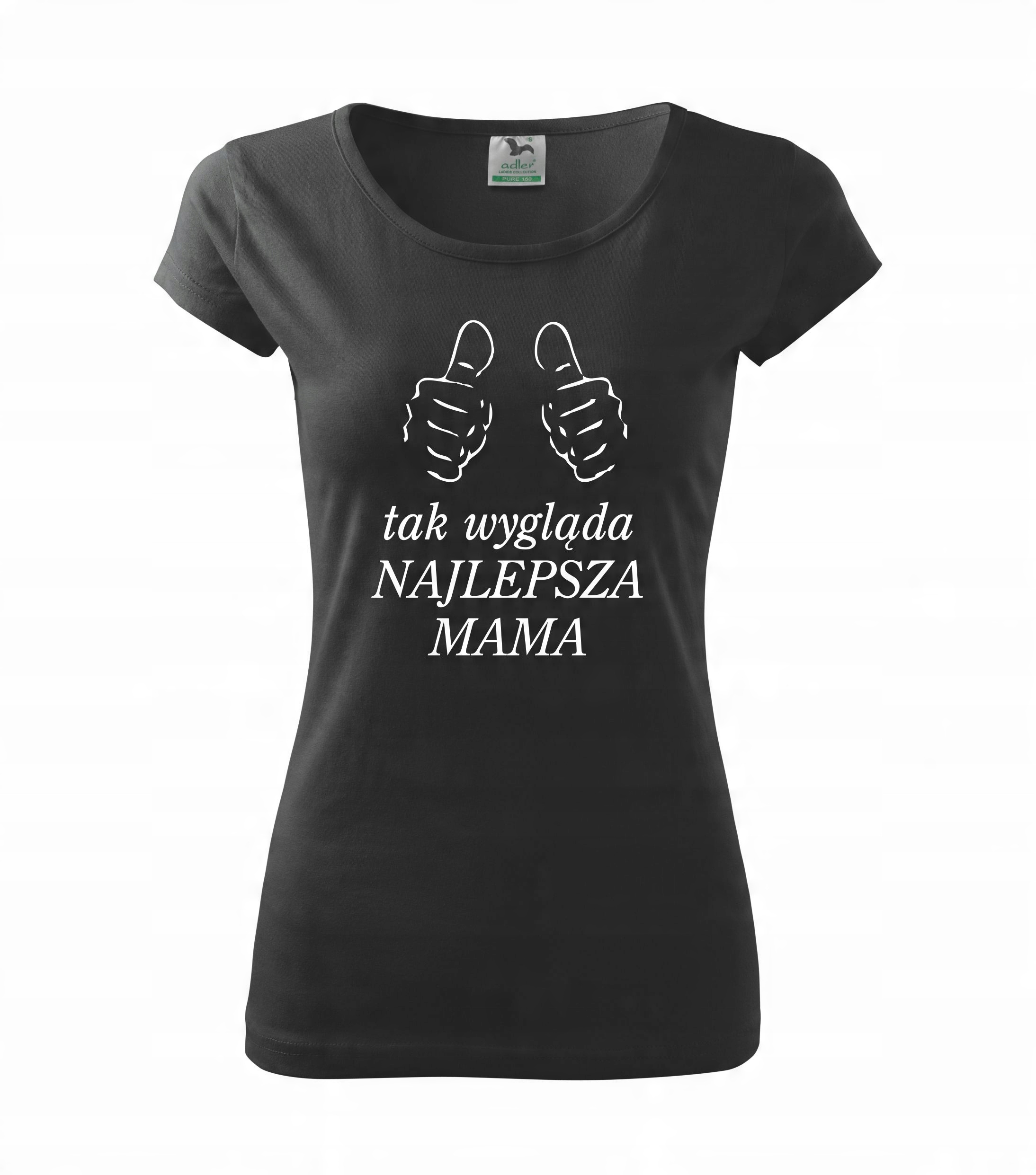 

Koszulka najlepsza super mama Dzień Mamy M