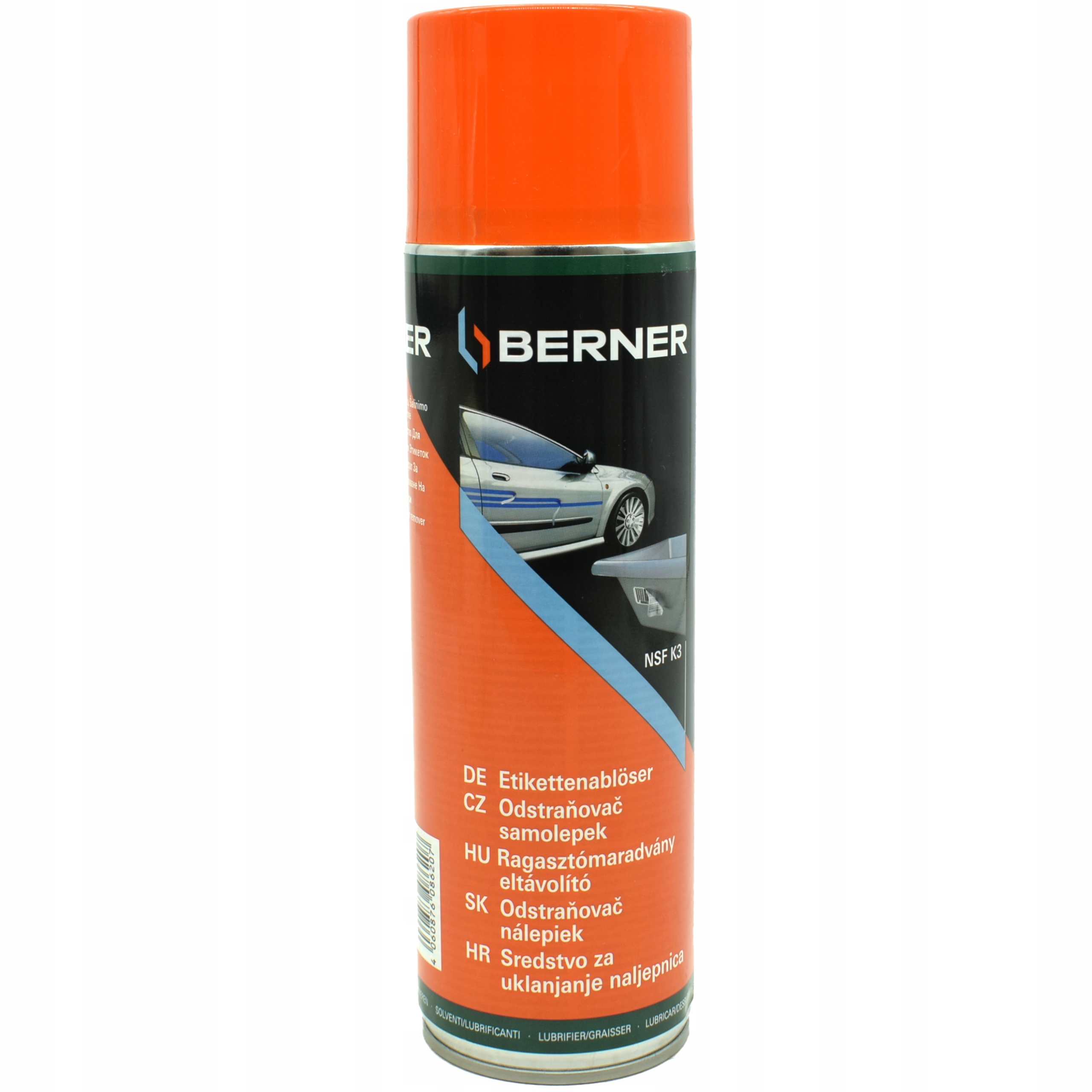 Środek do usuwania naklejek Berner 500 ml Nsf K3 X