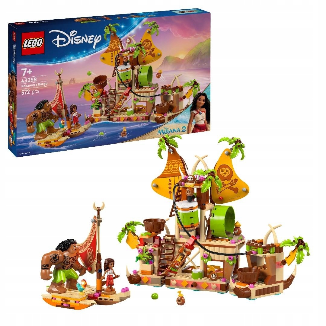 Lego(r) Disney Princess 43258 Barka Kakamorów