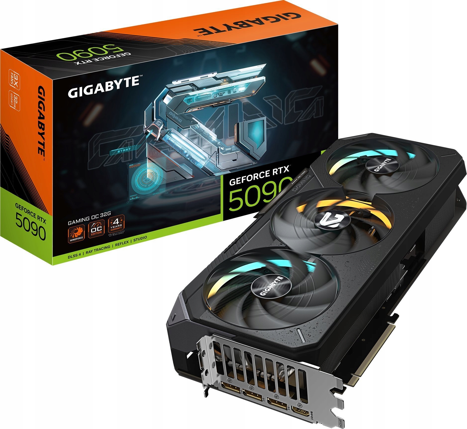 Karta graficzna Gigabyte RTX 5090 GAMING OC 32GB • Cena, Opinie
