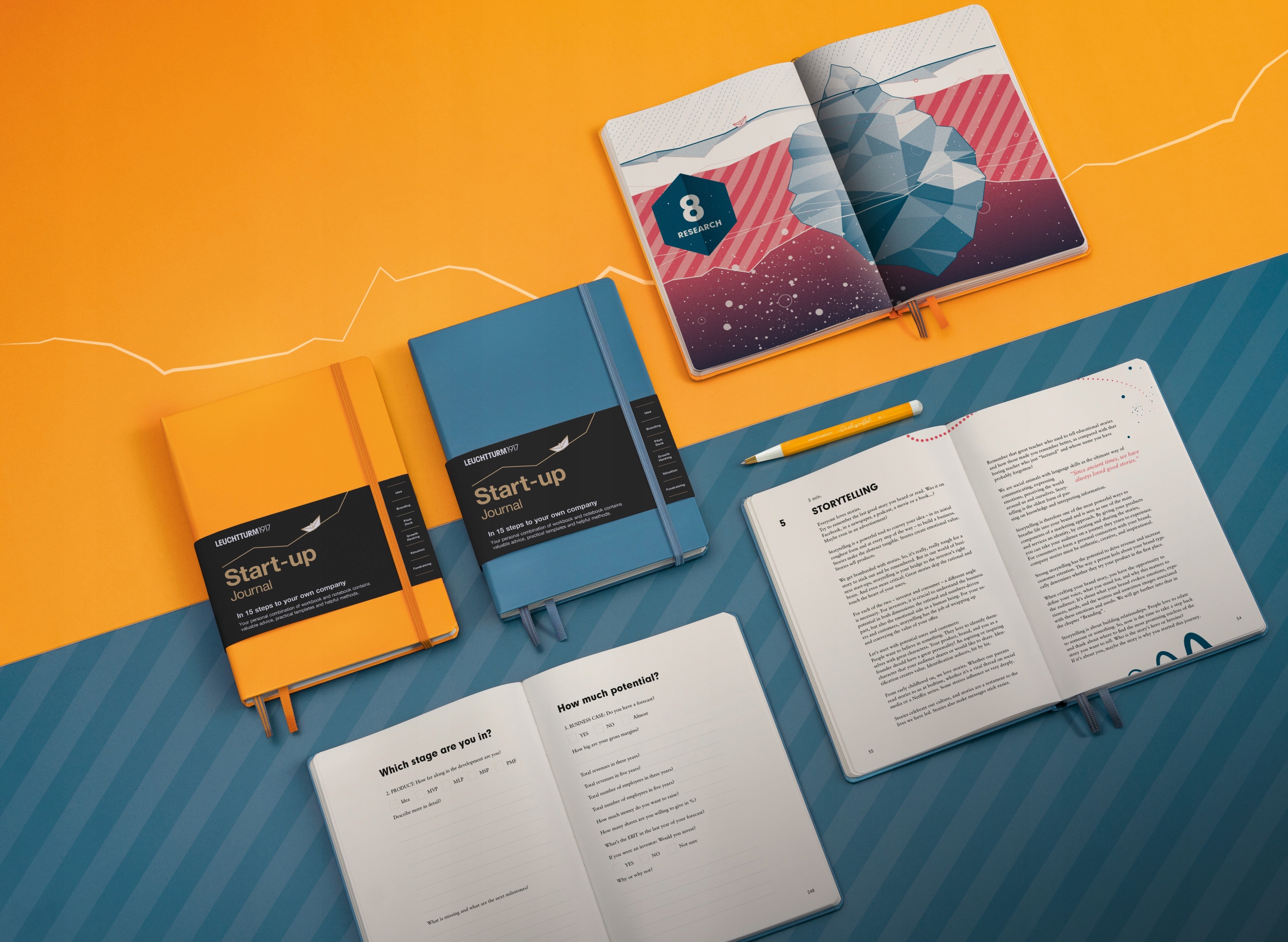 LEUCHTTURM1917 Notatnik notes Start-Up Journal A5 Producent Leuchtturm1917