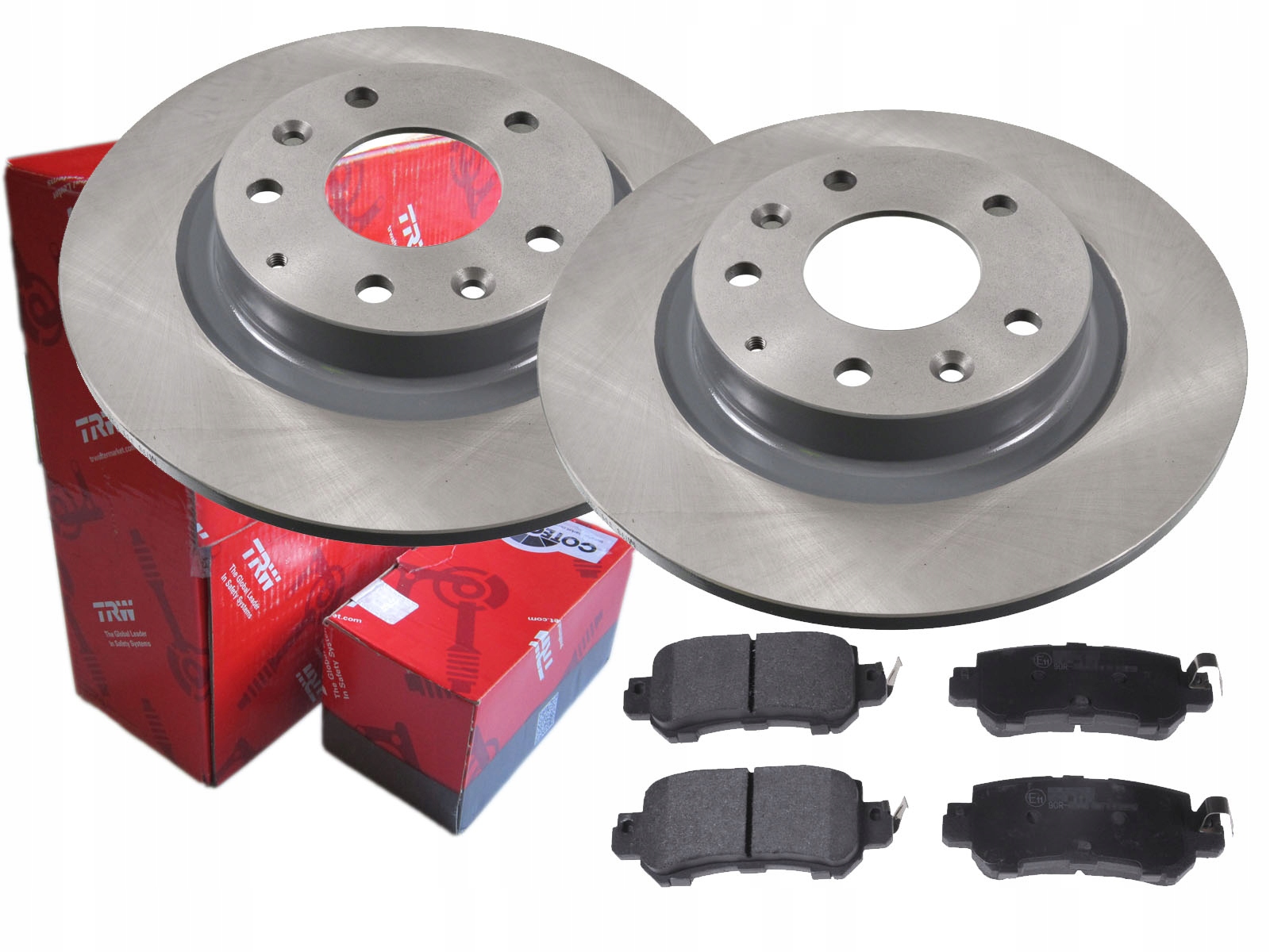 ДИСКИ КОЛОДКИ TRW ЗАДНІЙ MAZDA CX - 3 DK 281MM
