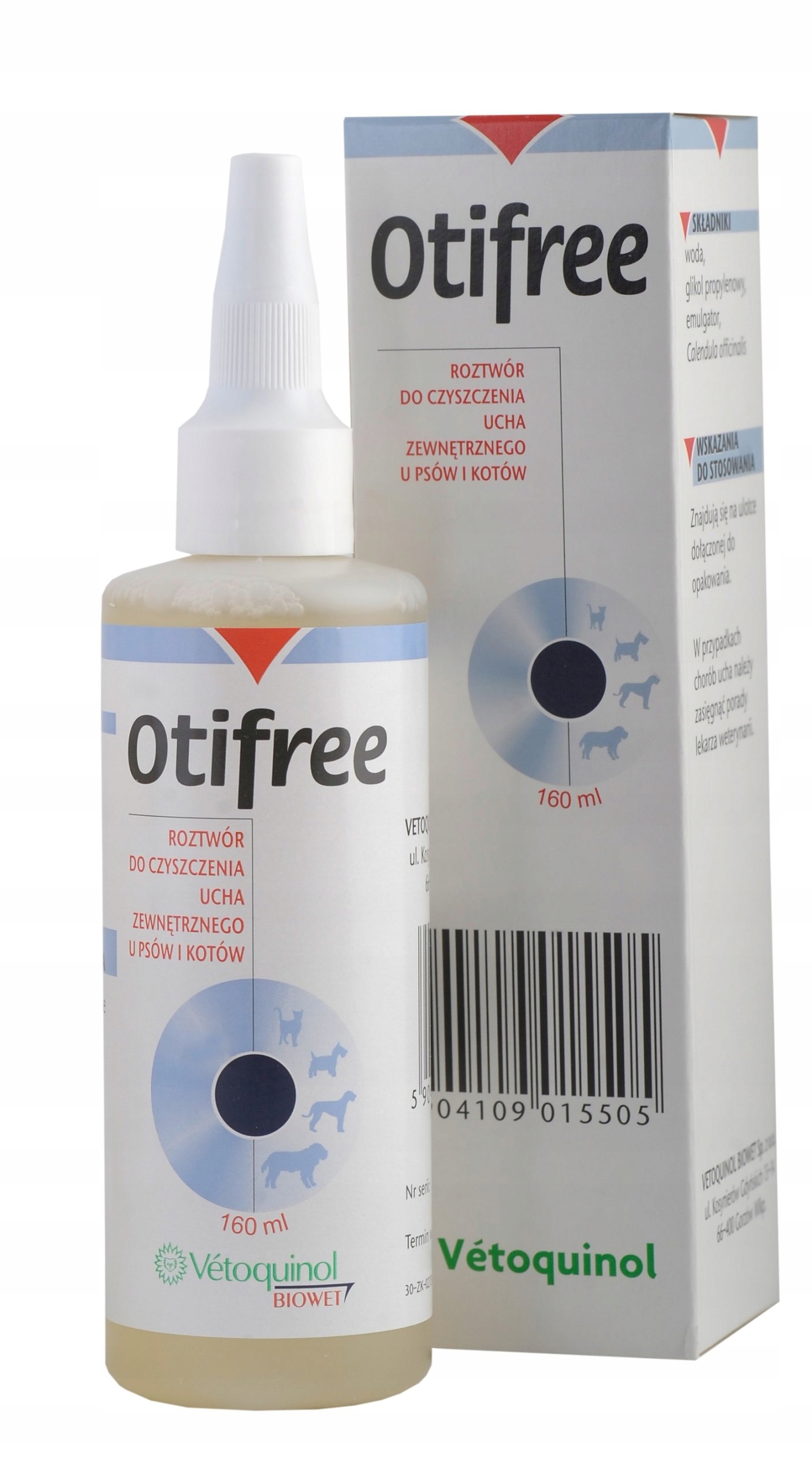 

Vetoquinol Otifree 160 ml