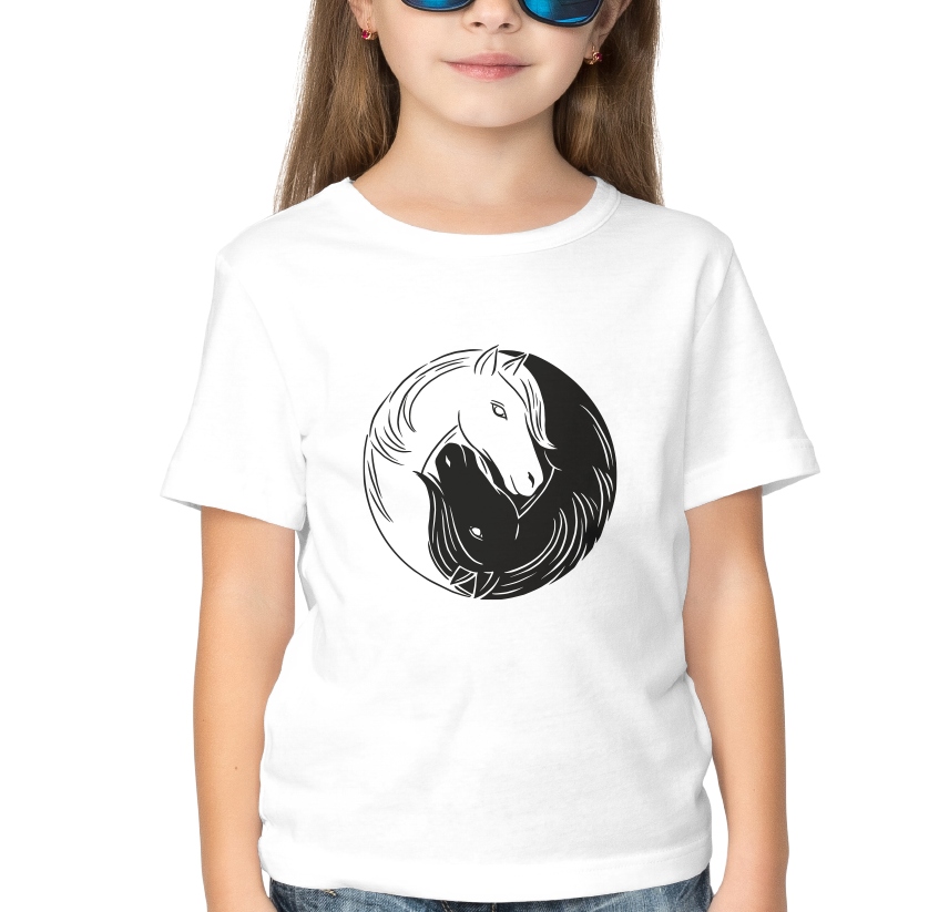 

Konie yin yang Koszulka T-shirt 158