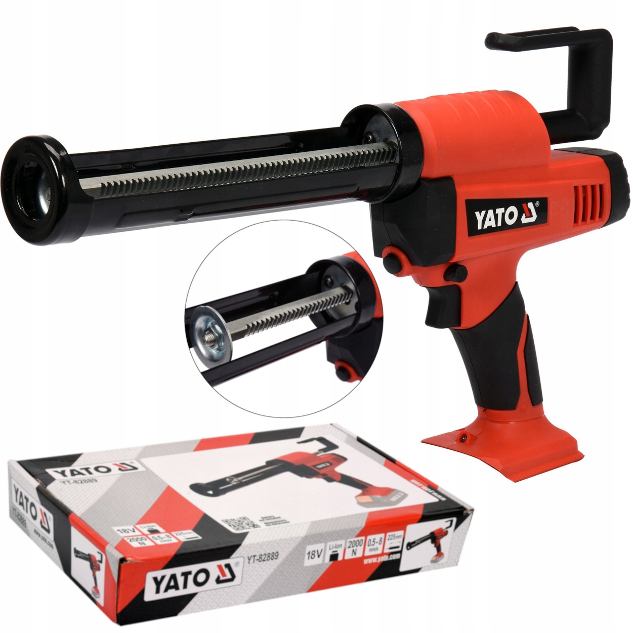 

Pistolet Do Silikonu I Kleju 18V Bez Akumulatora Y