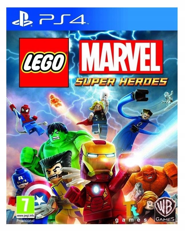 

Lego Marvel Heroes PS4 Nowa Po Polsku
