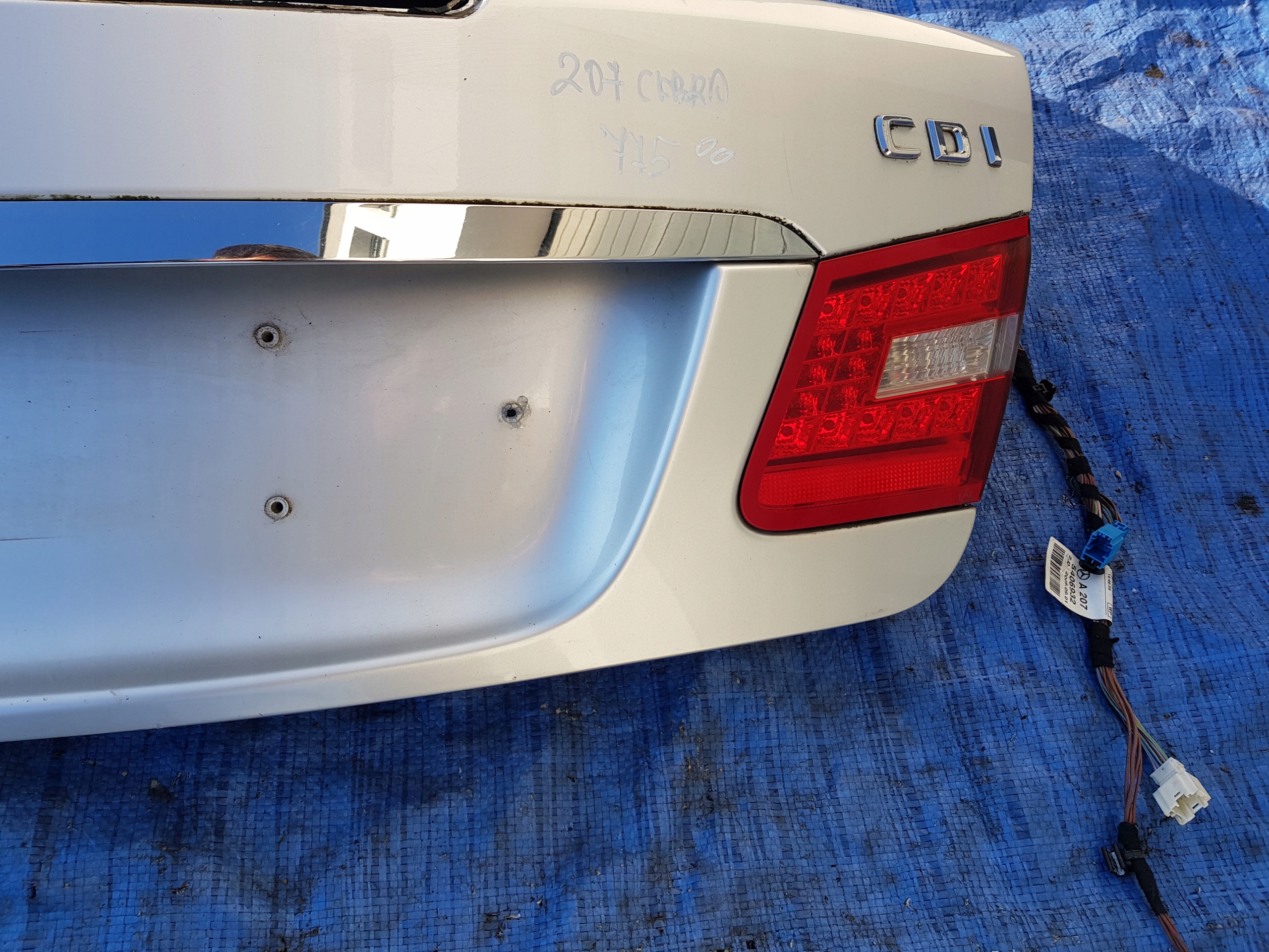 trunk door boot MERCEDES C207 W207 C775 775 CABRIO