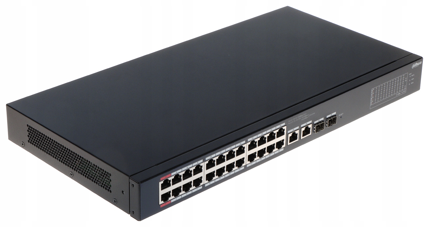 Switch Poe CS4226-24ET-240 24-PORTOVÝ Sfp Dahua Cloud Management