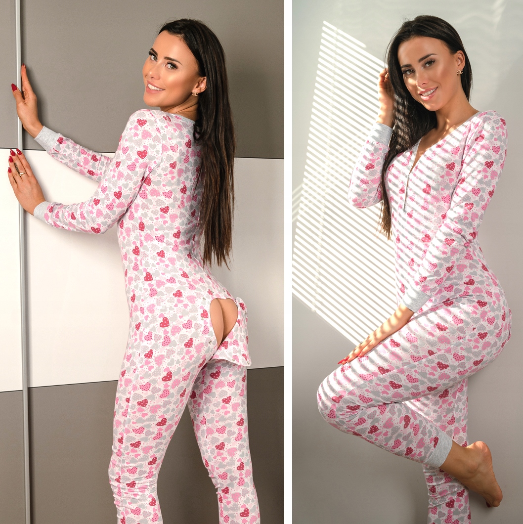 PIŻAMA ONESIE KOMBINEZON DO SPANIA Z KLAPKĄ ORYGINALNY OD SLEEPDO r.S Wzór dominujący print (nadruk)