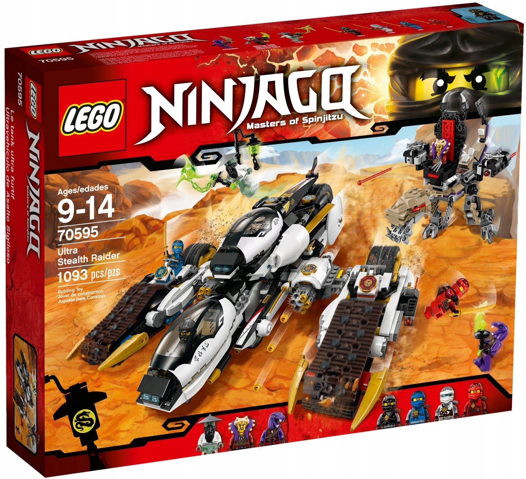 Lego Ninjago 70595 Ninja vozidlo s maskováním Nové