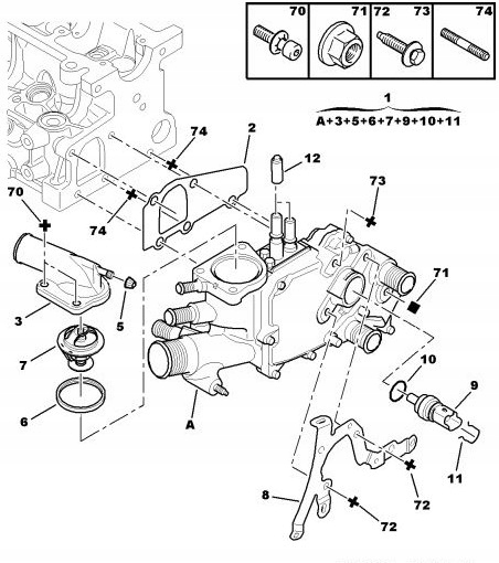 ORYGINALNA NAKRĘTKA ODPOWIETRZNIK PEUGEOT CITROEN 540402 Numer katalogowy części 540402