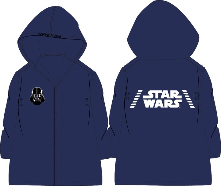 

Płaszcz Przeciwdeszczowy Star Wars 122-128