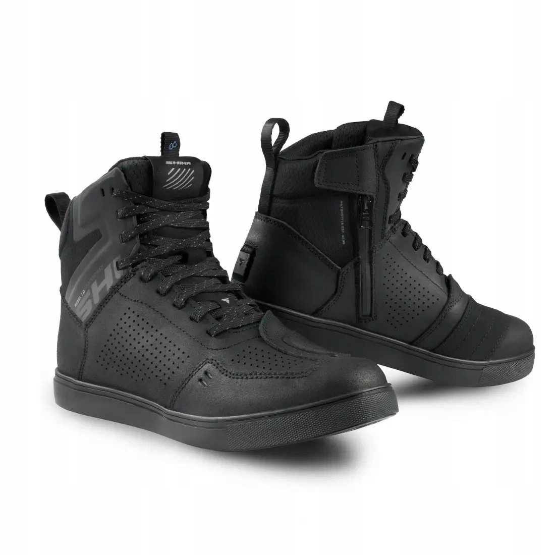Motocyklové topánky Shima Rebel 2.0 Wp Men Blk 41