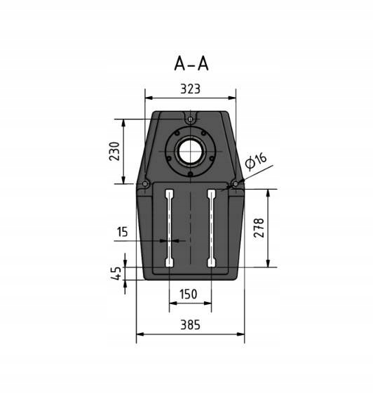 WIERTARKA KOLUMNOWA DP33 OPTIMUM 3020640 Prędkość obrotowa 1810 obr./min
