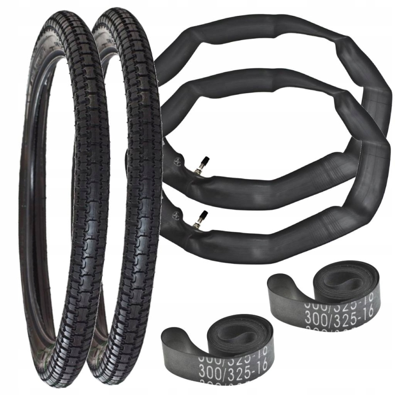Шини, камери, Хомути 16 дюймів Romet Cadet 2,25