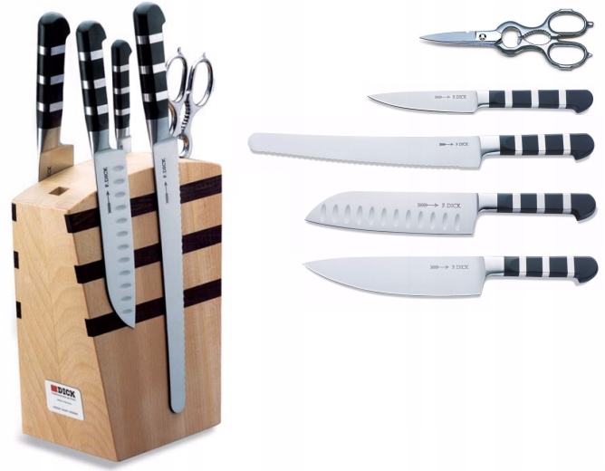 Dick 1905 sada kovaných nožov, magnetický blok