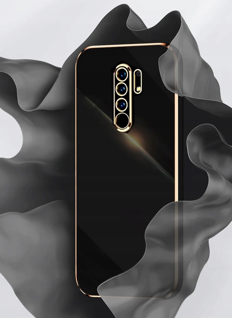 ETUI GLAMOUR DO XIAOMI REDMI 9 SILIKON + SZKŁO Materiał inny