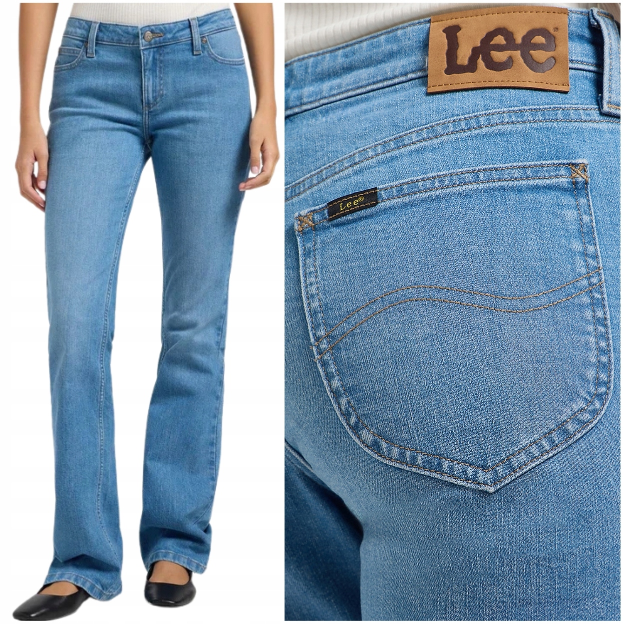 Lee Jessica Energy rozšiřitelné dámské džínové kalhoty W29 L31