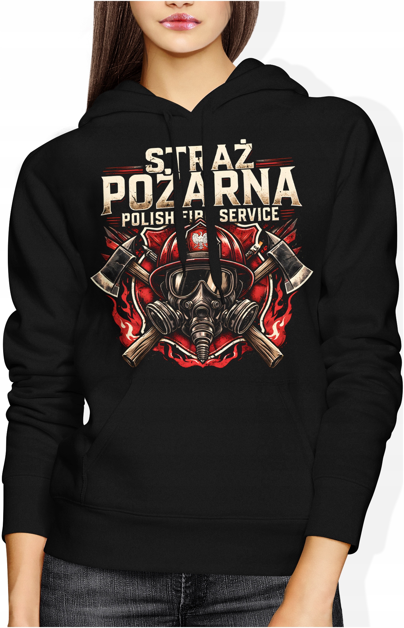 Bluza Straż Pożarna Damska Dla Strażaka Strażak Ratownictwo XL